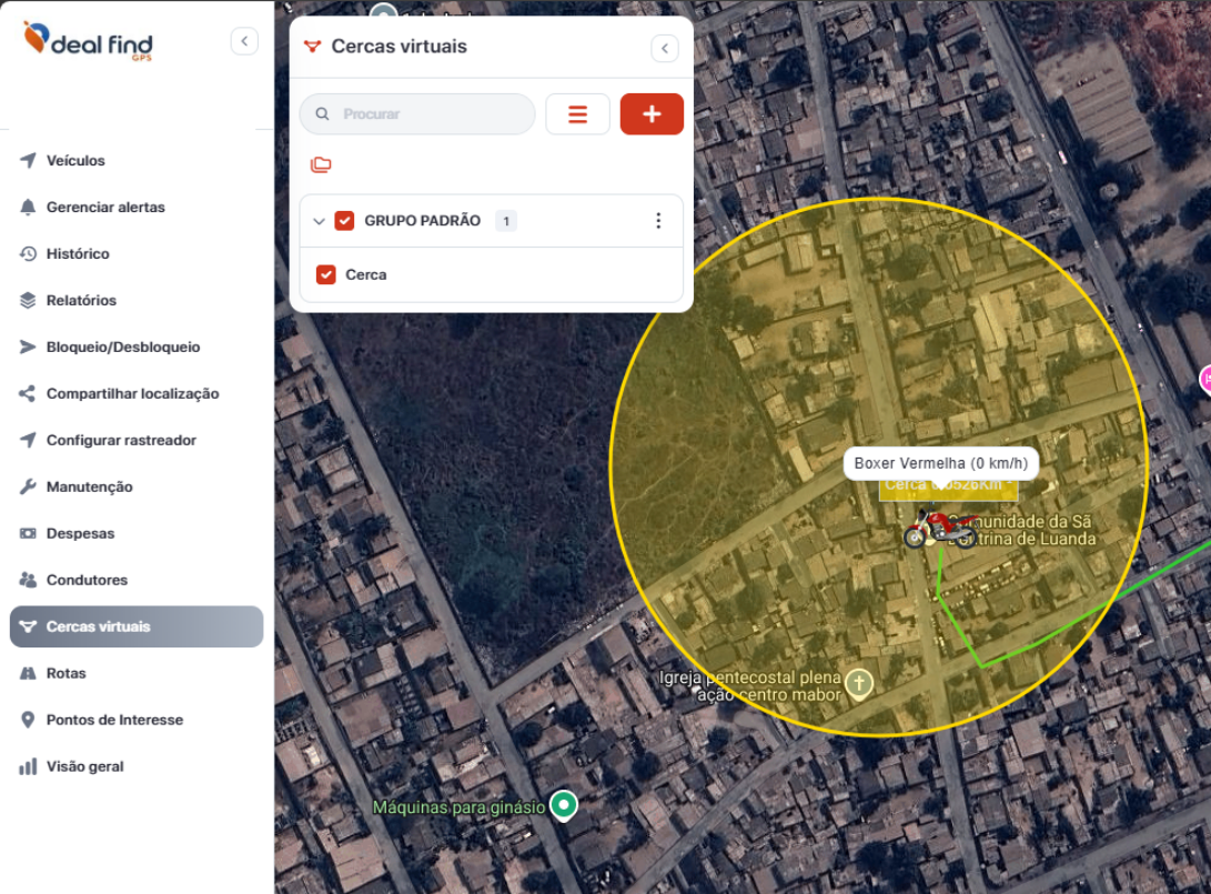 Cercas Virtuais (Geofencing) — imagem 1